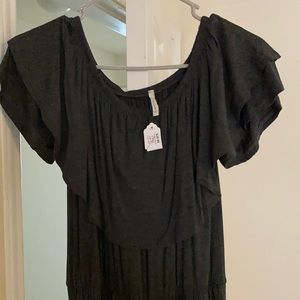 Off the shoulder jumpsuit